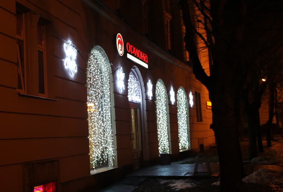 Украшение сети салонов красоты «Ориона»